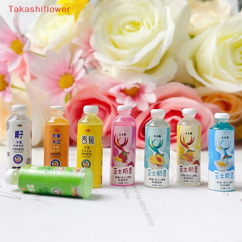 Bộ 3 Mô Hình Bình Nước Mini Bằng Nhựa Dạ Quang Dùng Trang Trí Tiểu Cảnh DIY