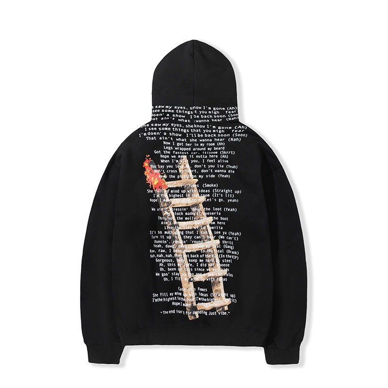 Tr -avis &amp; Sc-ott - Áo Sweater Có Mũ Trùm Đầu Bằng Xốp In Họa Tiết Cầu Thang Giới Hạn Thời Trang Xu Hướng Mới Nhất Cho Nam Và Nữ Jttyehrh