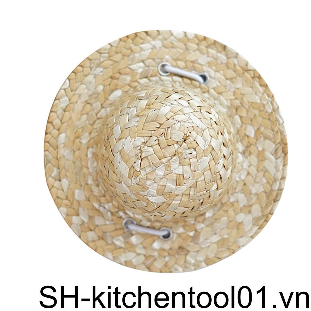 Mũ Rơm Chống Nắng Dễ Thương Cho Thú Cưng