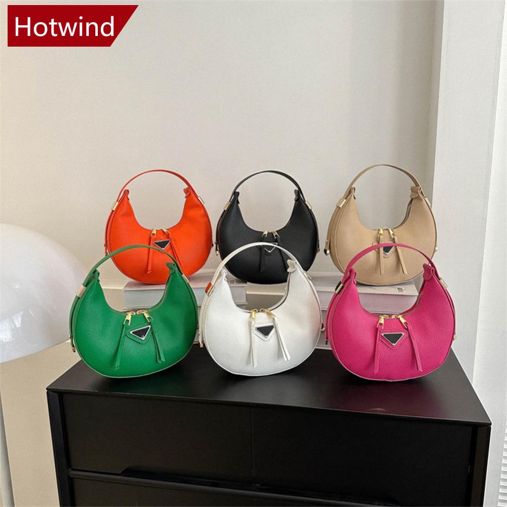 Túi Đeo Vai Da PU Màu Trơn Phong Cách Retro D9X2