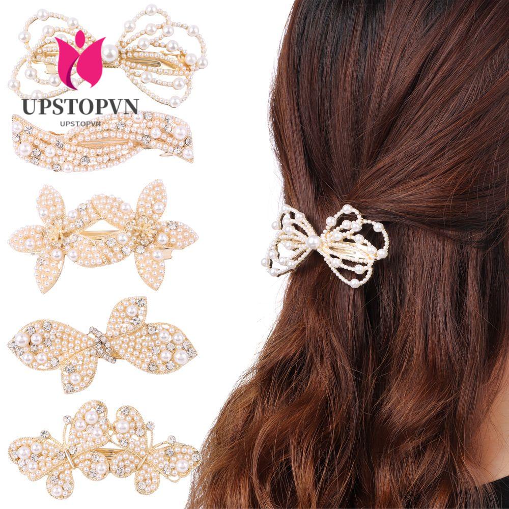 Kẹp Tóc Hình Nơ Nhiều Lớp Phong Cách Hàn Quốc Cho Nữ