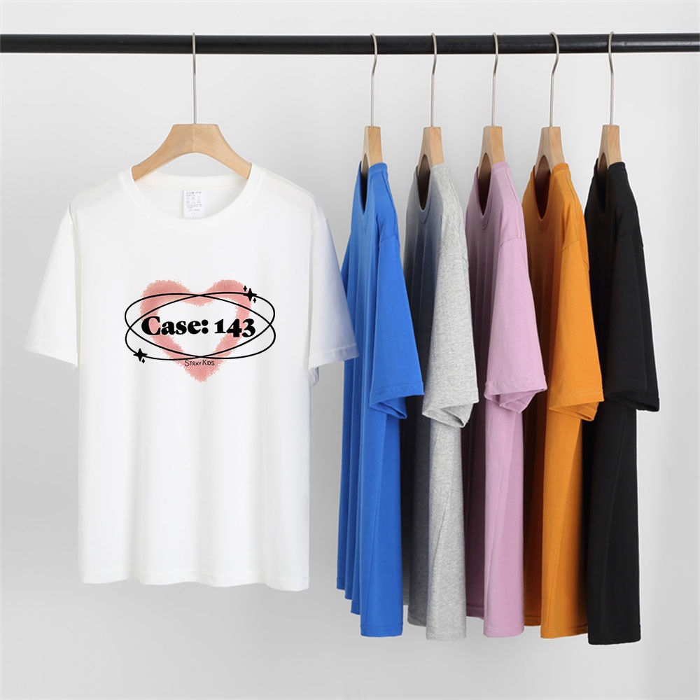 Áo thun in hình stray kids case:143