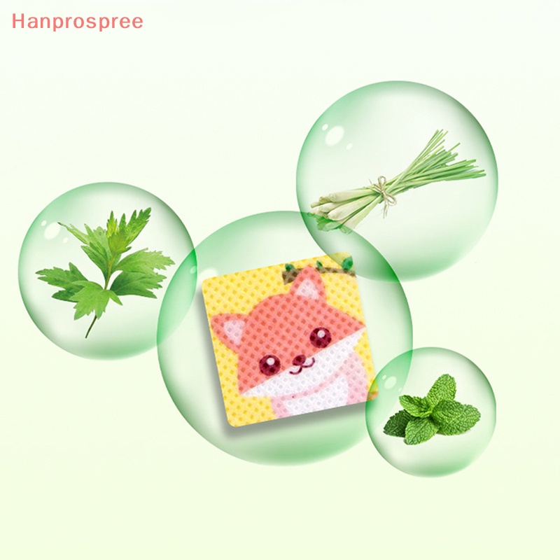Hanprospree > Miếng Dán Chống Muỗi Họa Tiết Cây Cối Hoạt Hình Nhẹ Nhàng Không Để Lại Dấu Vết
