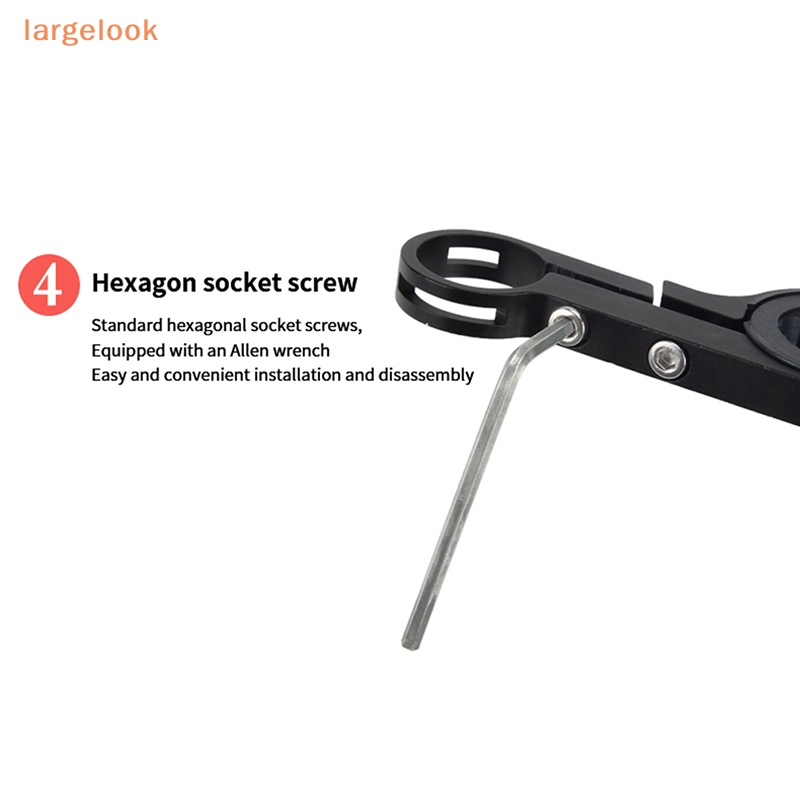 Giá Đỡ Đèn Pha Xe Đạp Leo Núi Bằng Hợp Kim Sợi Carbon