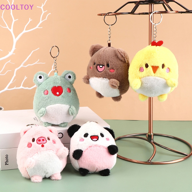 Móc Khóa Hình Đồ chơi nhồi bông 10CM Dễ Thương