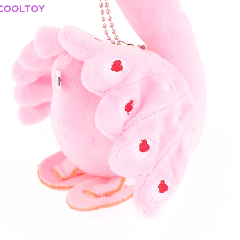 Móc Khóa Hình Con Công Hoạt Hình Nhồi Bông Đáng Yêu