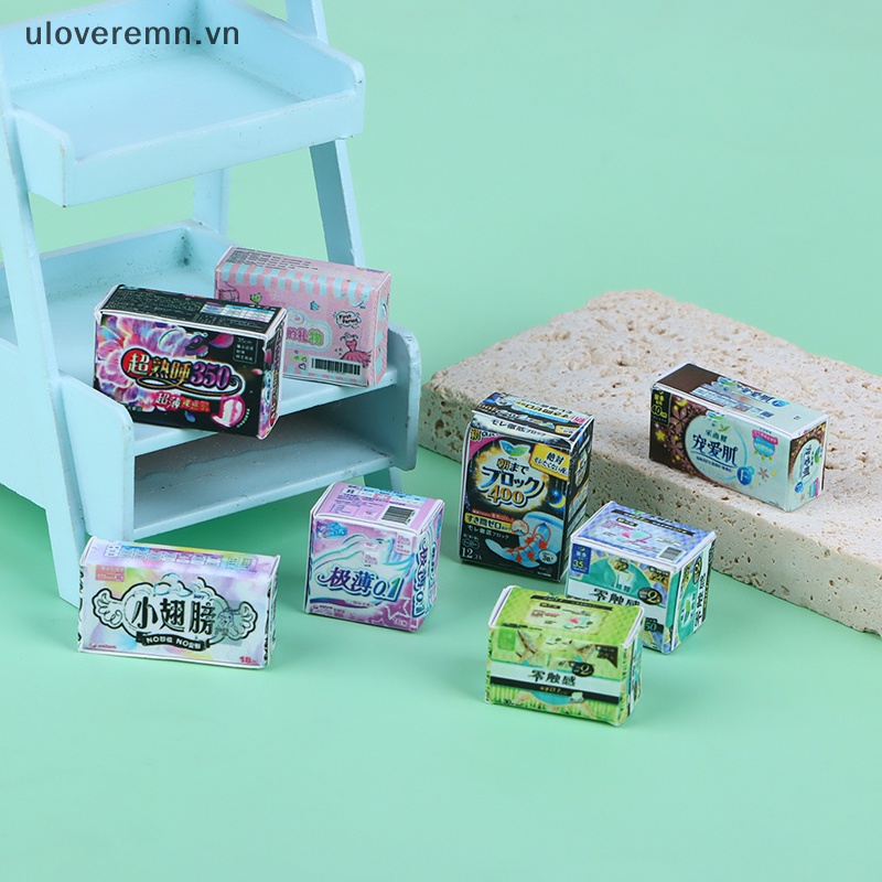 Khăn Vệ Sinh Mini Trang Trí Nhà Búp Bê