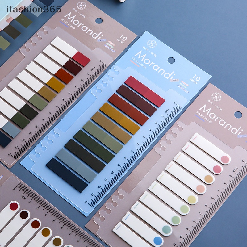 [ifashion365] 200 Tờ Giấy Ghi Chú Đánh Dấu Trang Sách Hình Papeleria Đáng Yêu