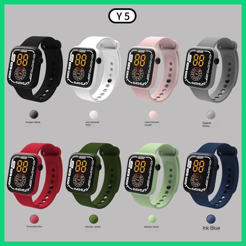 Đồng Hồ Đeo Tay Điện Tử Đèn LED Đa Năng Chống Thấm Nước Bền Bỉ Cho Trẻ Em