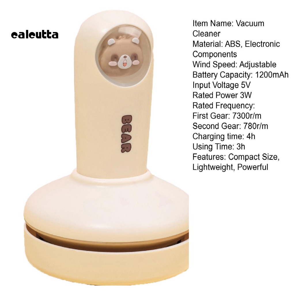 1 Bộ Máy Hút Bụi Mini Để Bàn Có Thể Điều Chỉnh Tốc Độ