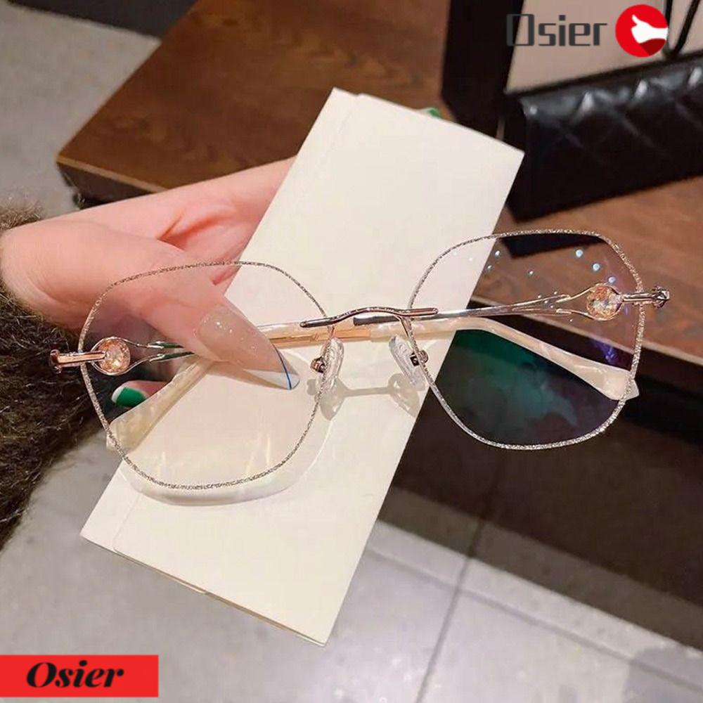 Kính Đọc Sách Lấp Lánh OSIER1|Đèn Chống Ánh Sáng Xanh Thiết Kế Đơn Giản