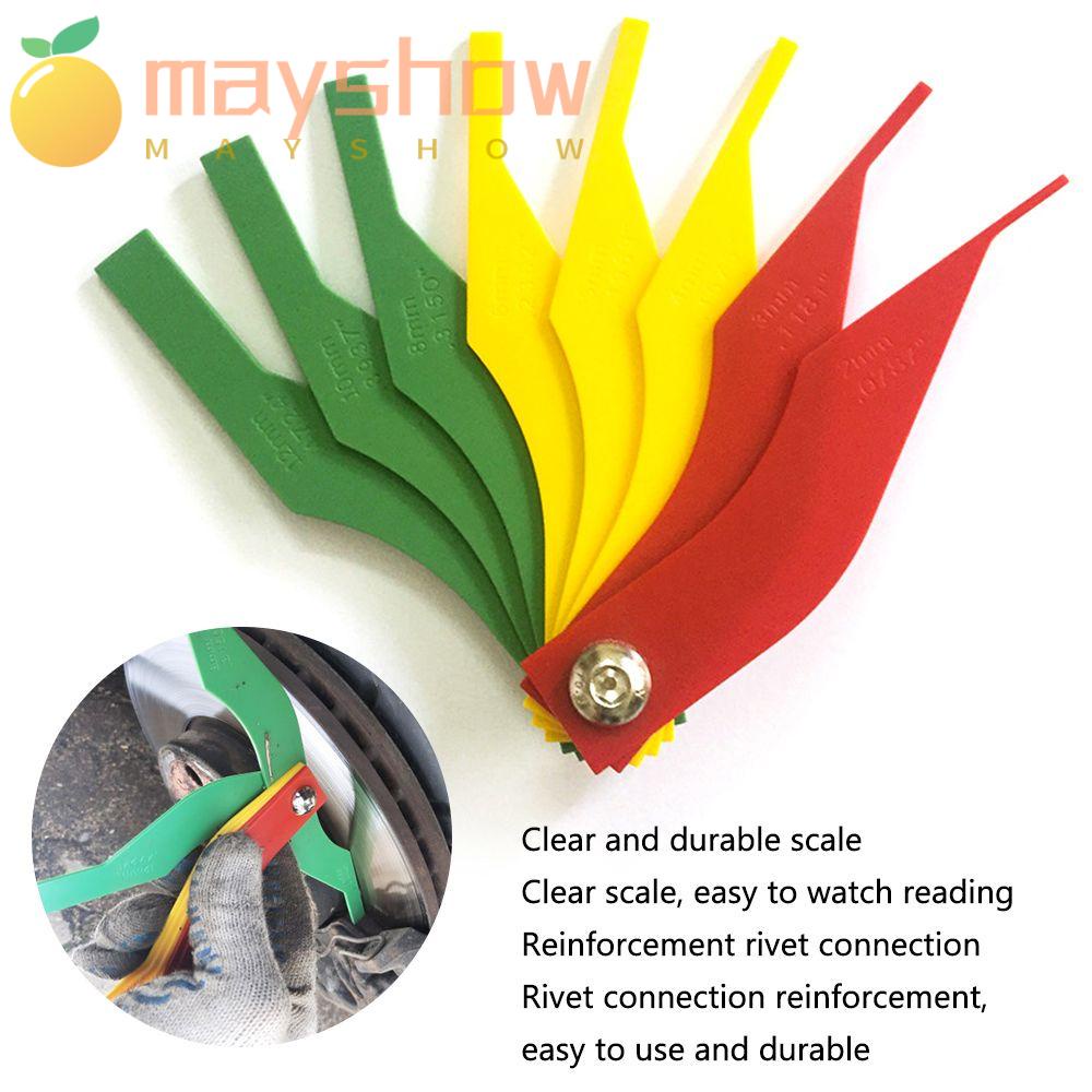 Dụng Cụ Đo Độ Dày Phanh Xe Hơi 8 Trong 1 Bằng Kim Loại Siêu Bền Tiện Dụng