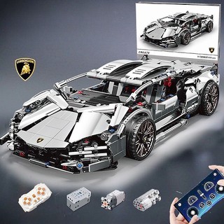Lego lắp ráp mô hình xe hơi lamborghini điều khiển từ xa