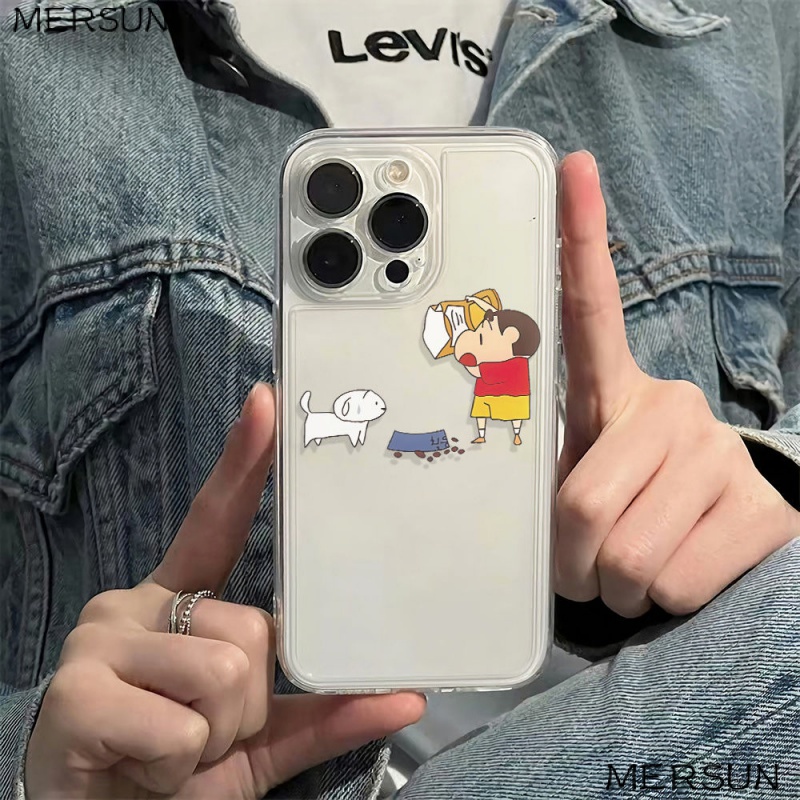 ✅Ốp Điện Thoại Mềm Chống Sốc Phong Cách Đơn Giản Cho Iphone 13 plus1178 max14pro Xiaobai 6insiPhone12 1HKZ