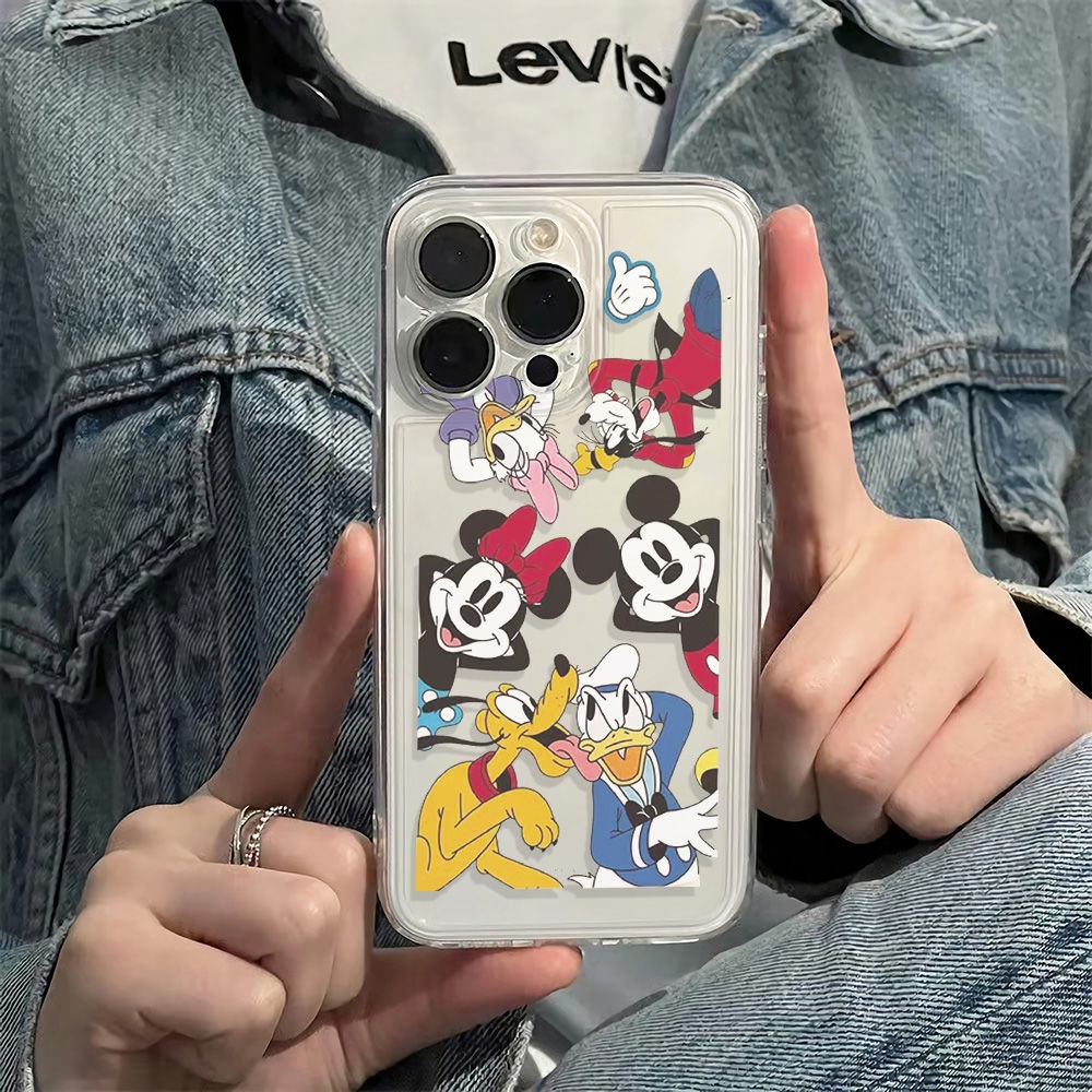✅Ốp Điện Thoại Mềm Chống Sốc In Hình Mickey Cho Iphone 6Iniphone 1214 Pro 1113 Max Plus 78