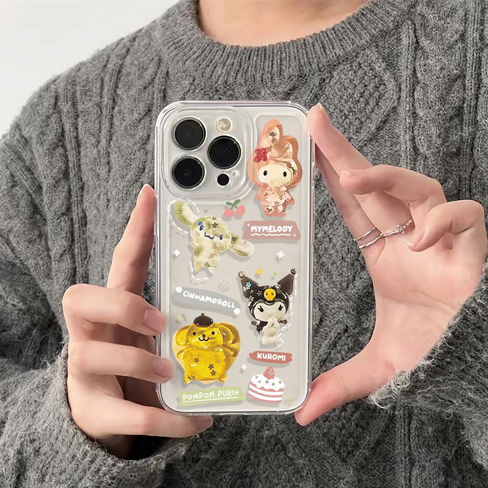 ✅Ốp Điện Thoại Chống Sốc Họa Tiết Chú Chó Cinnamon Cho Iphone 14pro 6In13 11iPhone12 max Milo 78