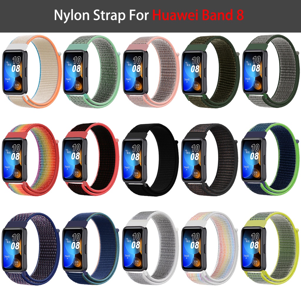 Dây Đeo Thay Thế Bằng Nylon Cho Đồng Hồ Thông Minh Huawei band 8