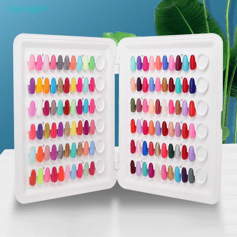 Sách Trưng Bày Màu Sơn Móng Tay 120 Màu Tùy Chọn