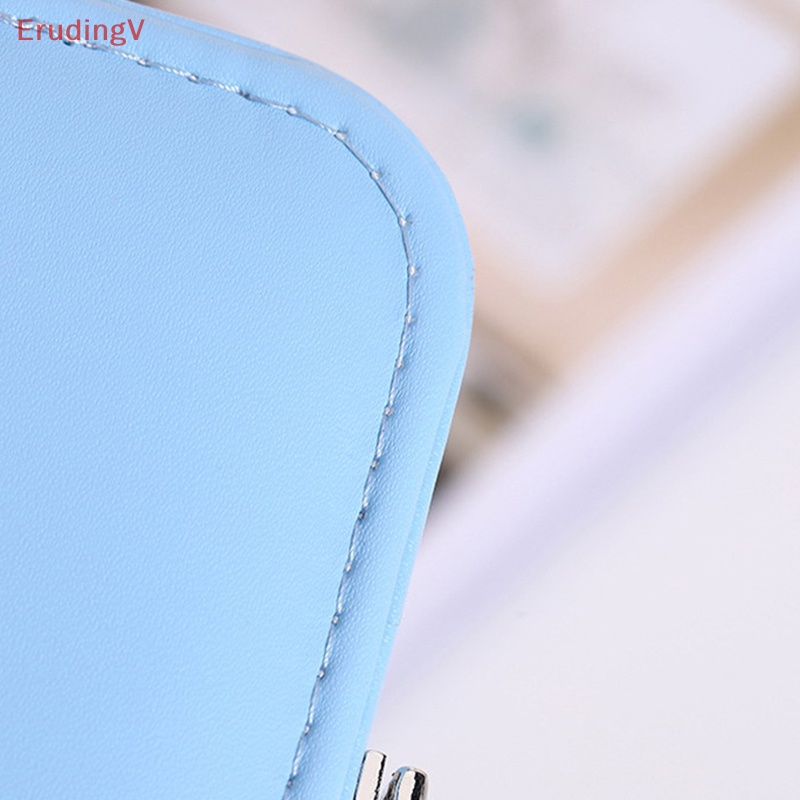 [ErudingV] Hộp Đựng Trang Sức Bằng Da PU Hai Tầng Màu Kẹo Nhỏ Gọn Dùng Đựng Trang Sức Đi Du Lịch [Mới]