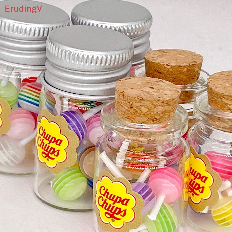 [ErudingV] Mô Hình Kẹo Mút Đóng Hộp Mini Trang Trí Nhà Búp Bê Thu Nhỏ [Mới]