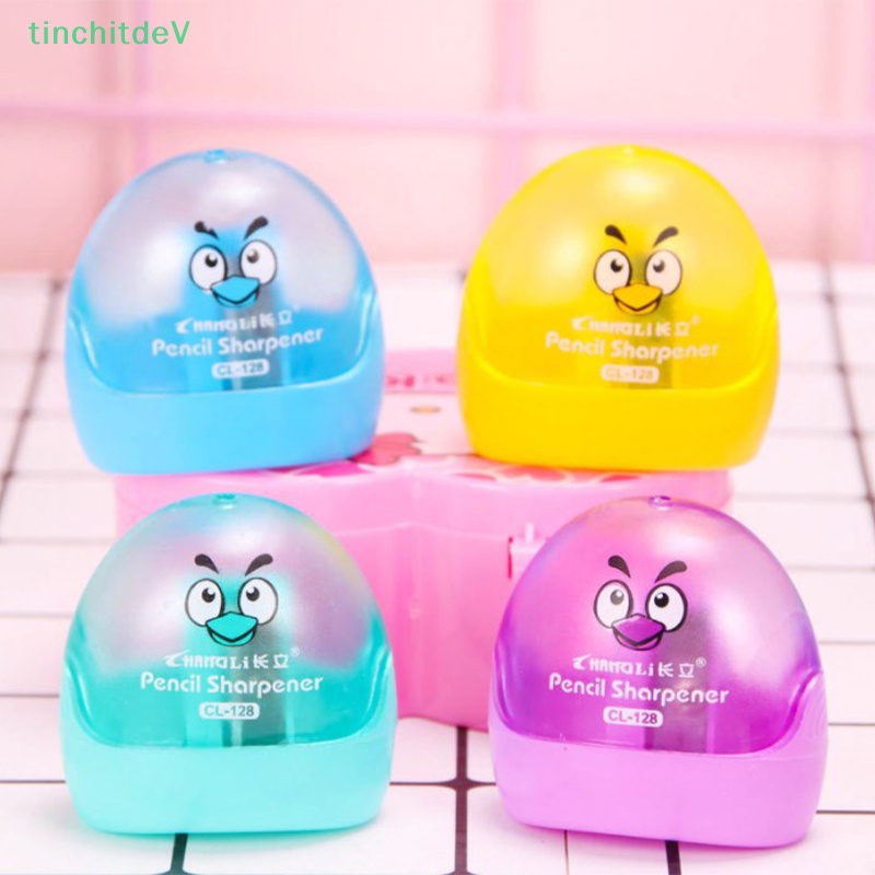 [TinchitdeV] Bộ 4 Đồ Gọt Bút Chì Họa Tiết Hoạt Hình Đơn Giản Cho Trẻ Em [Mới]