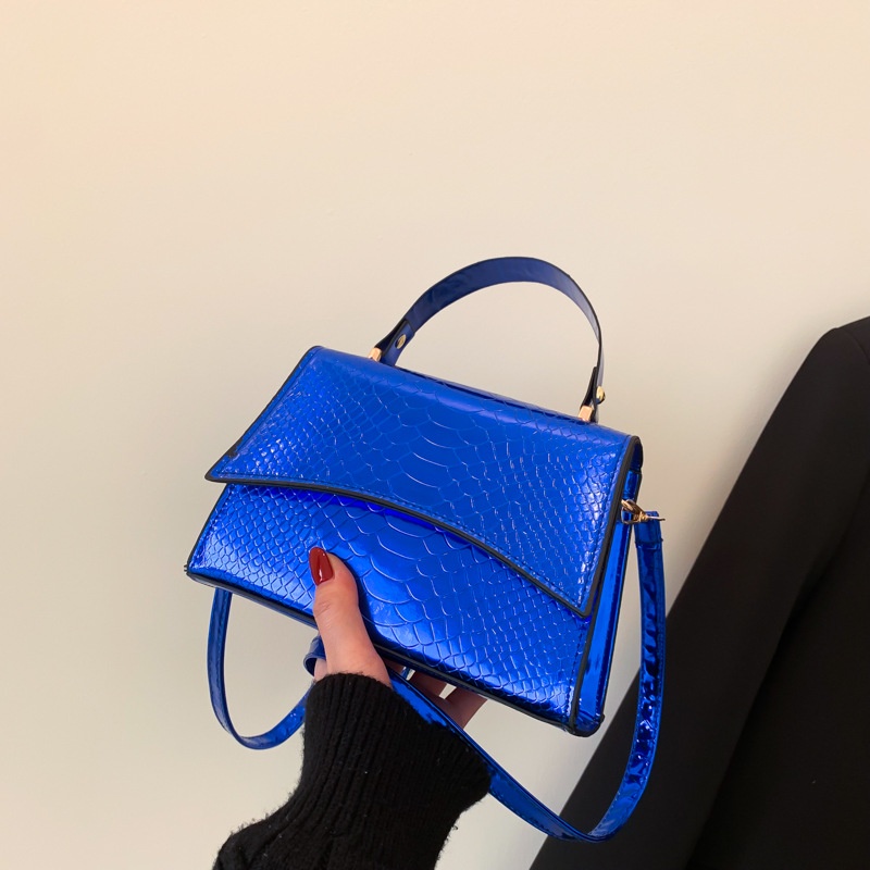 Túi Xách JASMIN NOIR Đeo Chéo Vai Họa Tiết Da Rắn Khóa Bấm Đơn Giản Cho Nữ