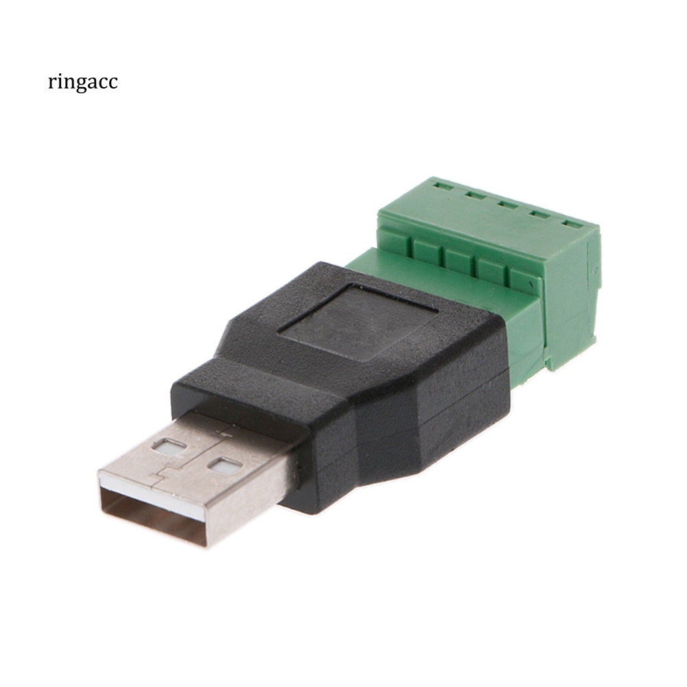 Đầu Nối RGA USB 2.0 Type A Male / Female Sang Female
