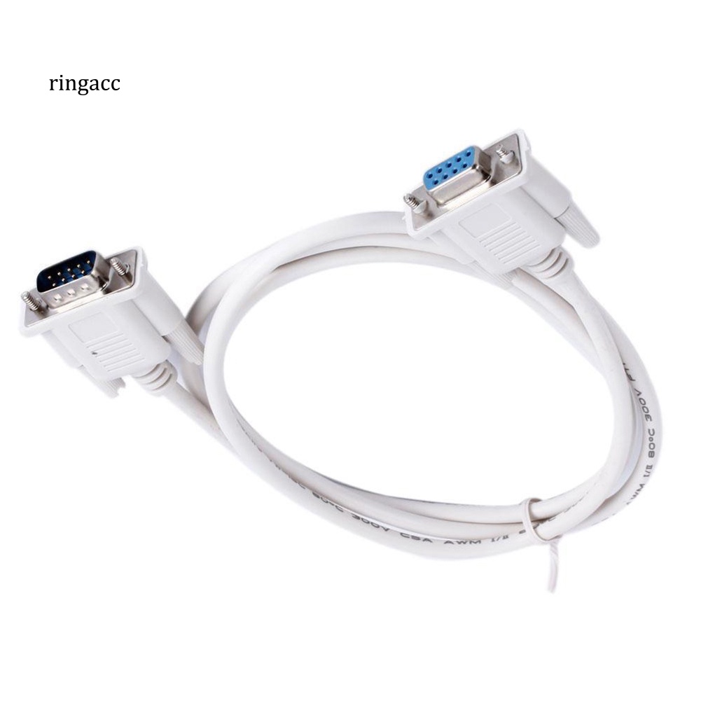 Dây Cáp Nối Dài 1.5M Male Sang Female DB9 9-Pin RS232 Cho PC Laptop