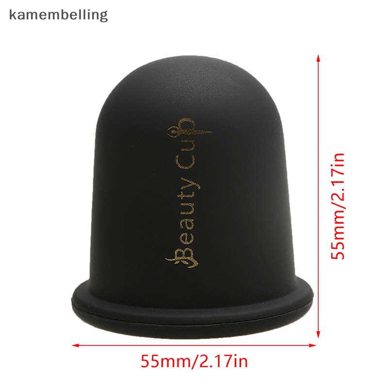 Kamembelling 1 Cốc Giác Hơi Mát Xa Cơ Thể Bằng Silicone Chống Cellulite