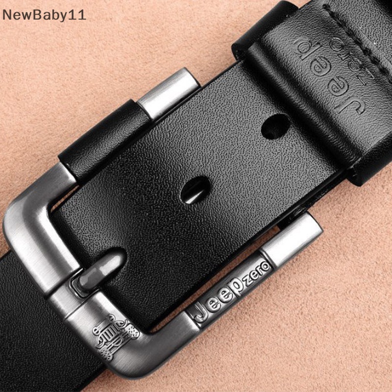 Thắt Lưng Da Thật Khóa Hợp Kim Thời Trang Cho Nam