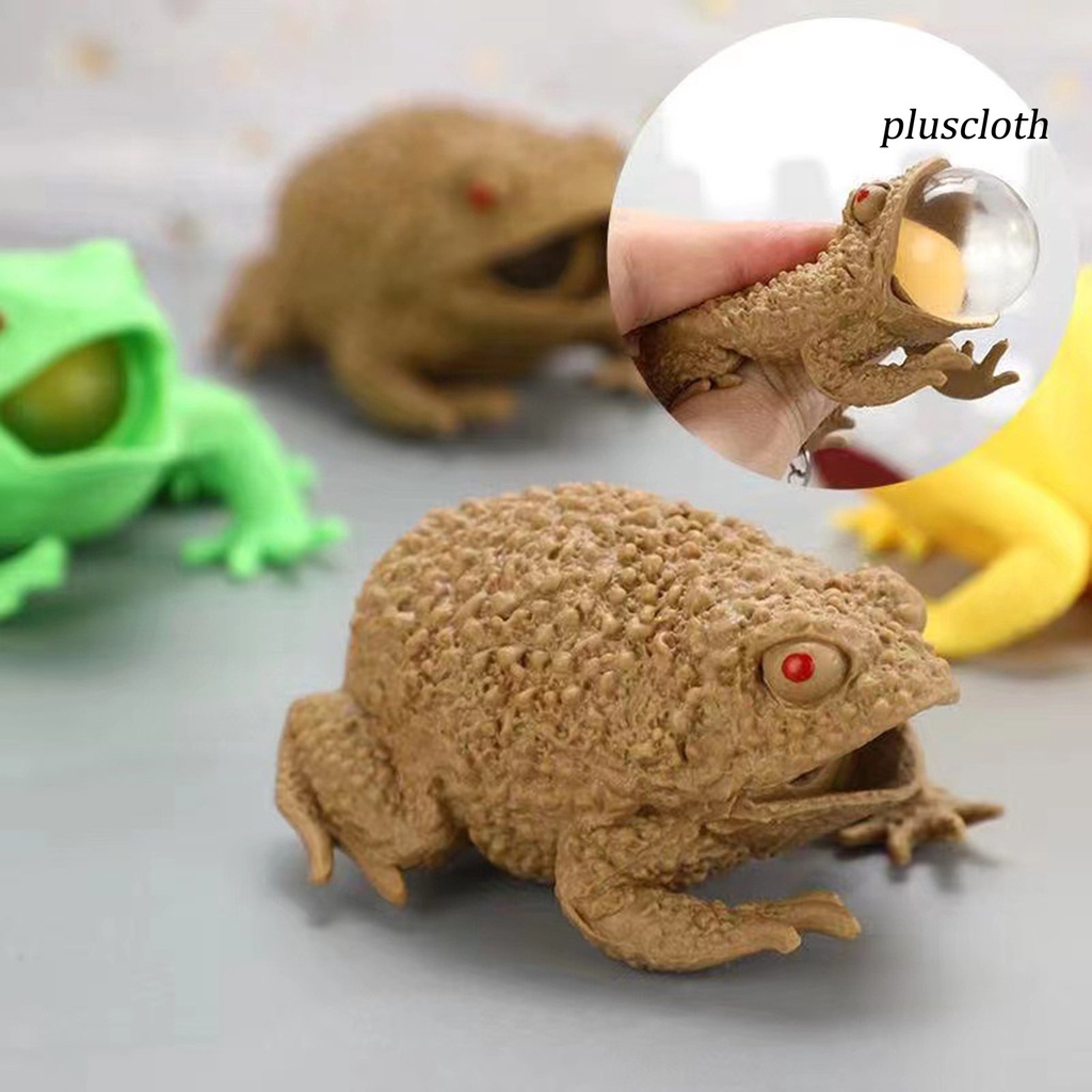Đồ Chơi Mềm Dẻo Giảm Căng Thẳng Hình Chú Ếch Xinh Xắn