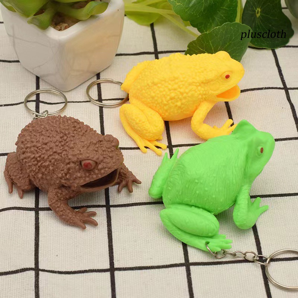 Đồ Chơi Mềm Dẻo Giảm Căng Thẳng Hình Chú Ếch Xinh Xắn