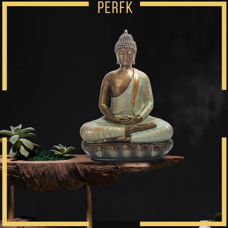 Tượng Phật Ngồi Kết Cấu Bằng Đồng Dùng Trang Trí Trong Nhà