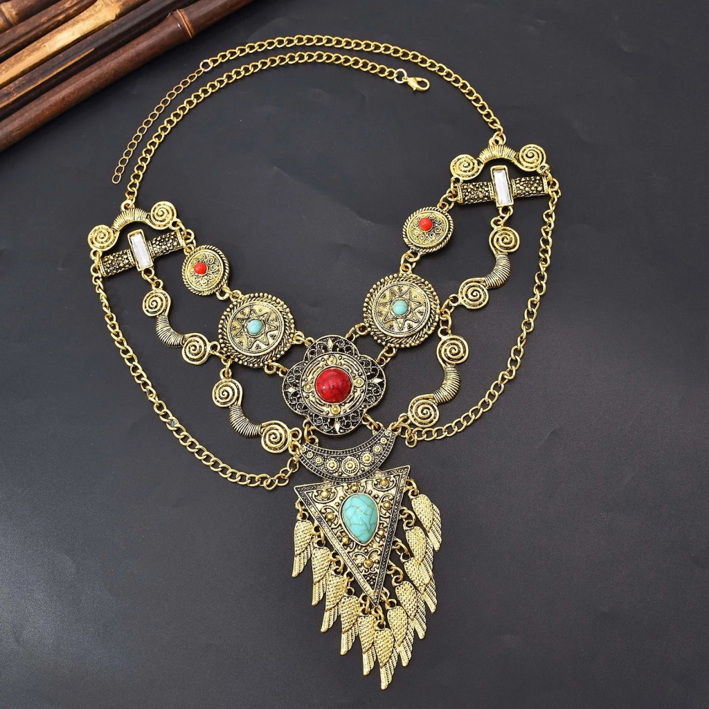 Vòng cổ Dáng Dài Phong Cách Vintage Thời Trang