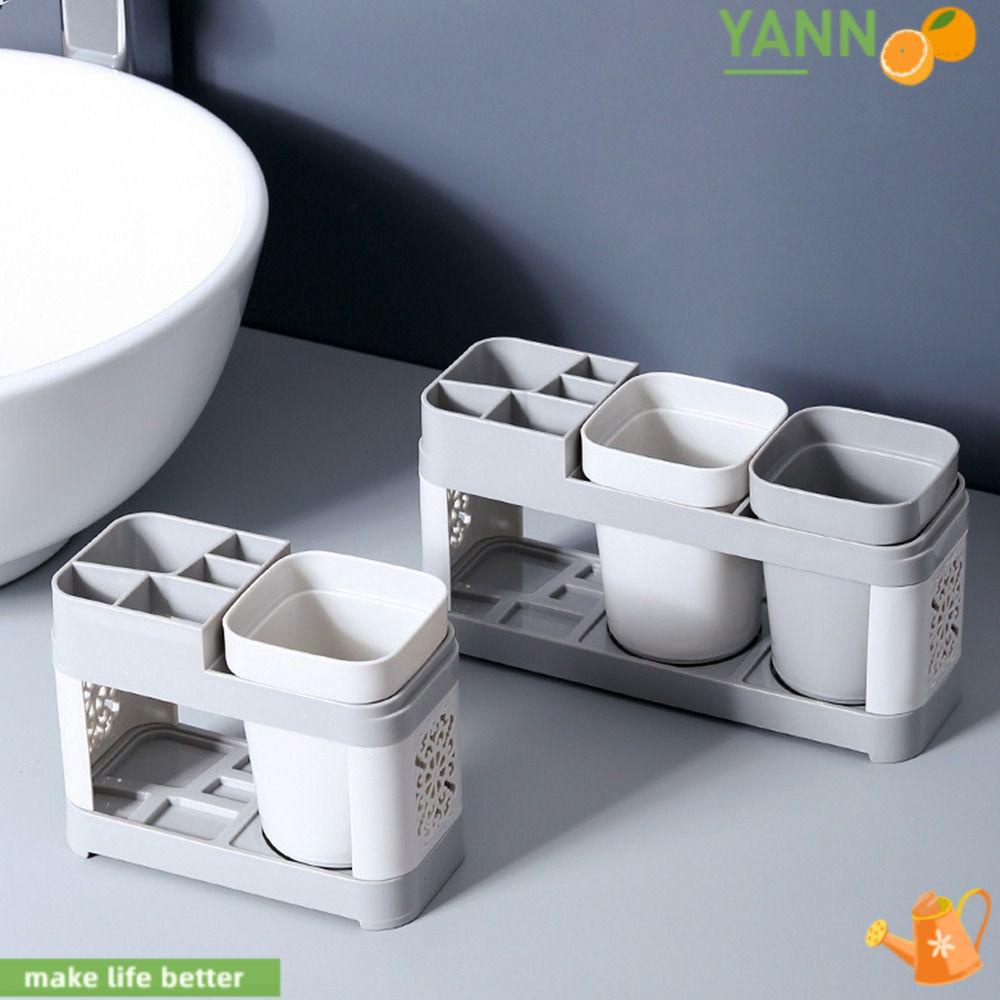 Giá Đỡ Bàn Chải Đánh Răng + Cốc Sắp Xếp Gọn Gàng 1