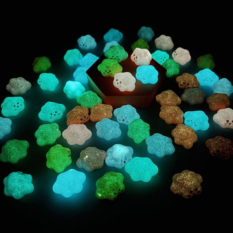 [ifashion365] 5 Mô Hình Bánh Macaroon Phát Sáng Trong Bóng Tối Trang Trí Nhà Búp Bê DIY