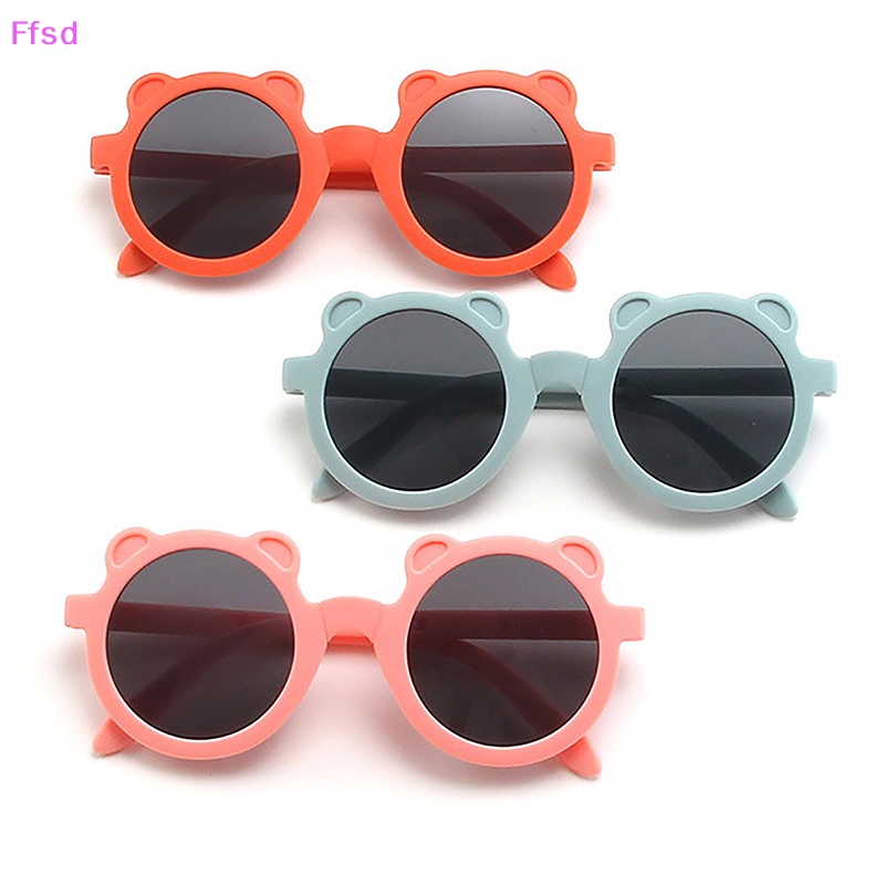 1 Kính Mát Tròn Chống Tia UV380 Kiểu Dáng Cổ Điển Cho Bé