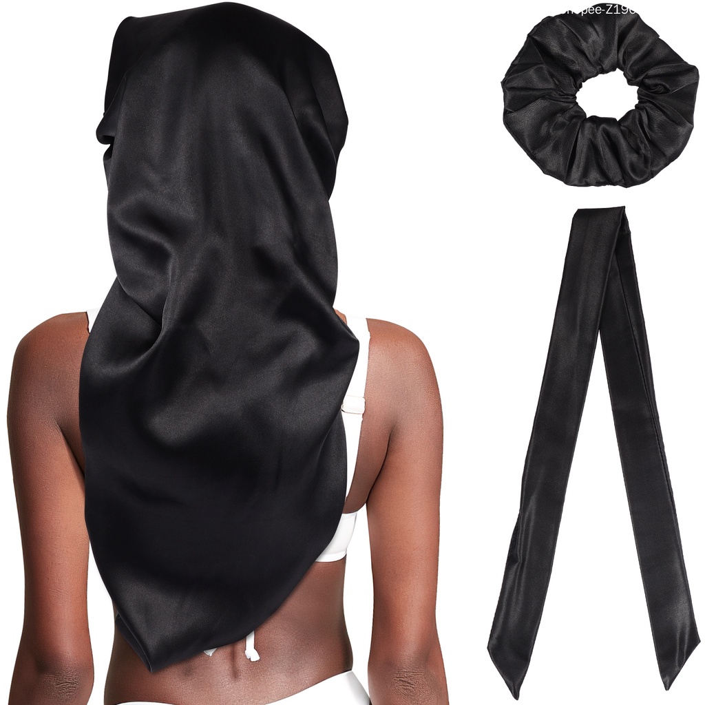 Bộ 3 Mũ Turban Vải Satin Mềm Mại Thời Trang