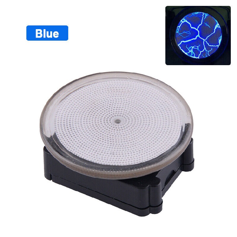 Mengqi Mini Fancy Pocket Plasma Disk Sensor Lighting Plate Respond To Voice Music Party