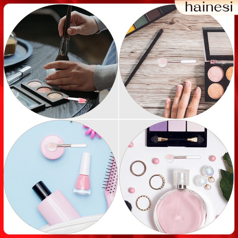 Bộ 10 Cọ Trang Điểm Môi Bằng Silicone An Toàn Tiện Dụng Khi Đi Du Lịch