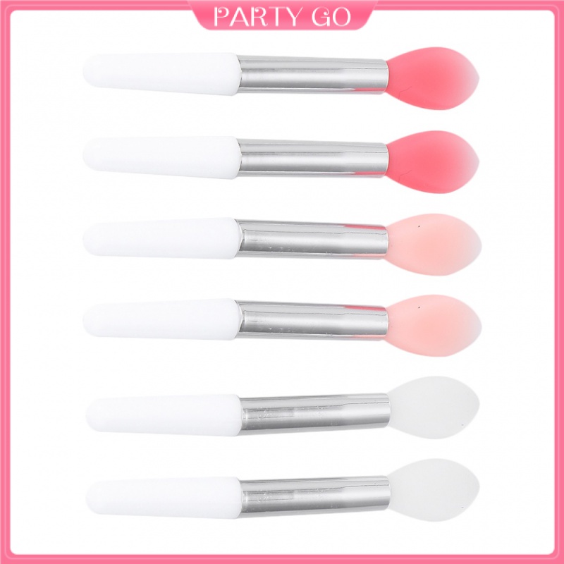 Set 6 Cọ Trang Điểm Mặt Bằng Silicone Tiện Dụng