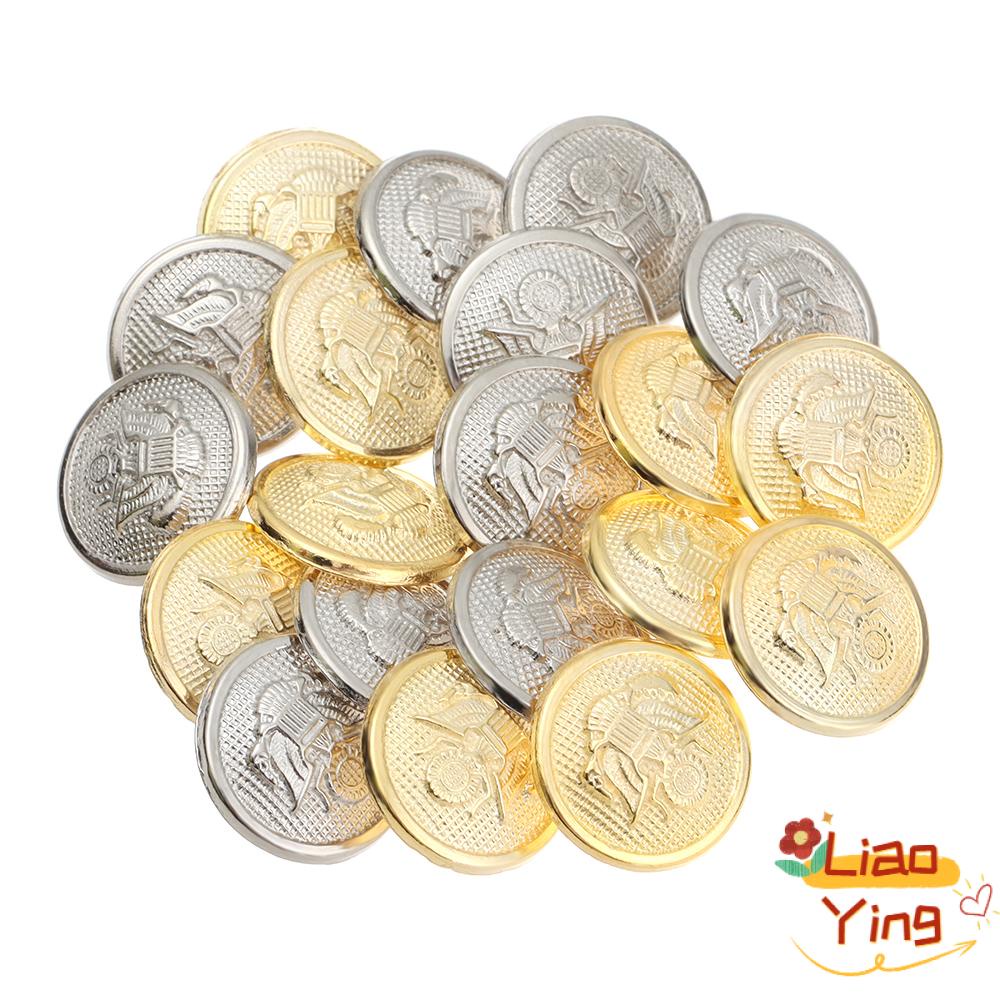 10 Khuy Áo Khoác Blazer In Hình Chim Đại Bàng Thời Trang