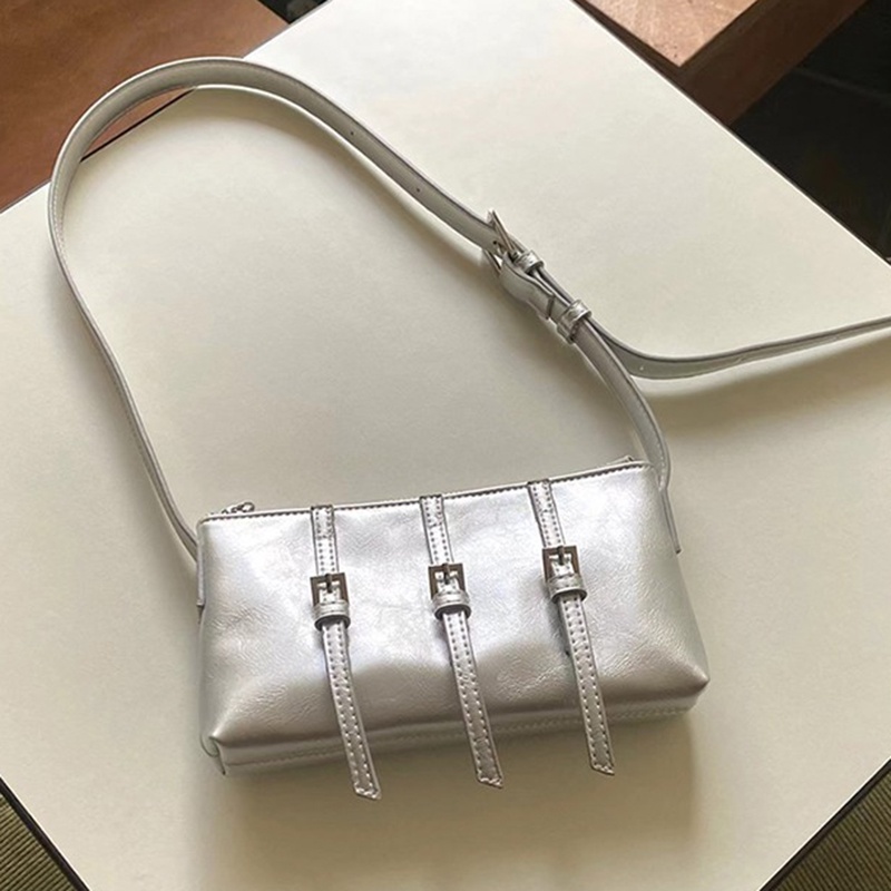 Ielgy Túi Đeo Chéo Vai Thời Trang Hàn Quốc niche Cá Tính Cho Nữ