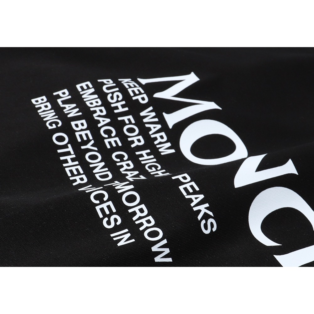 Áo Thun Tay Ngắn In Logo MO &amp; NC 88 Thời Trang Cho Nam Và Nữ