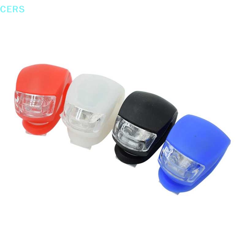 Đèn Pha LED RS Bằng Silicone Chống Nước Cho Xe Đạp