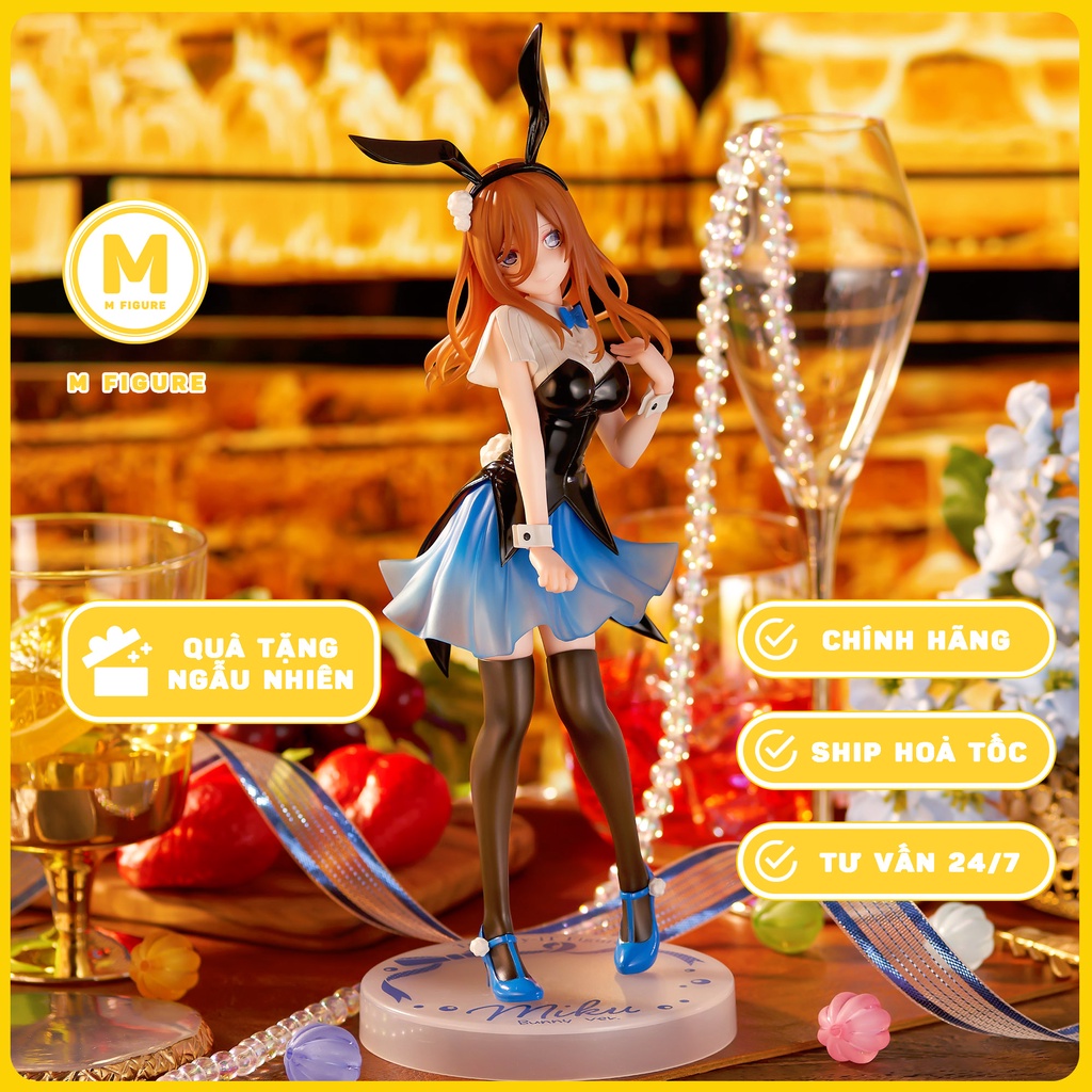 MÔ HÌNH Nakano Miku - Trio-Try-iT - Bunny ver. (FuRyu) FIGURE CHÍNH HÃNG
