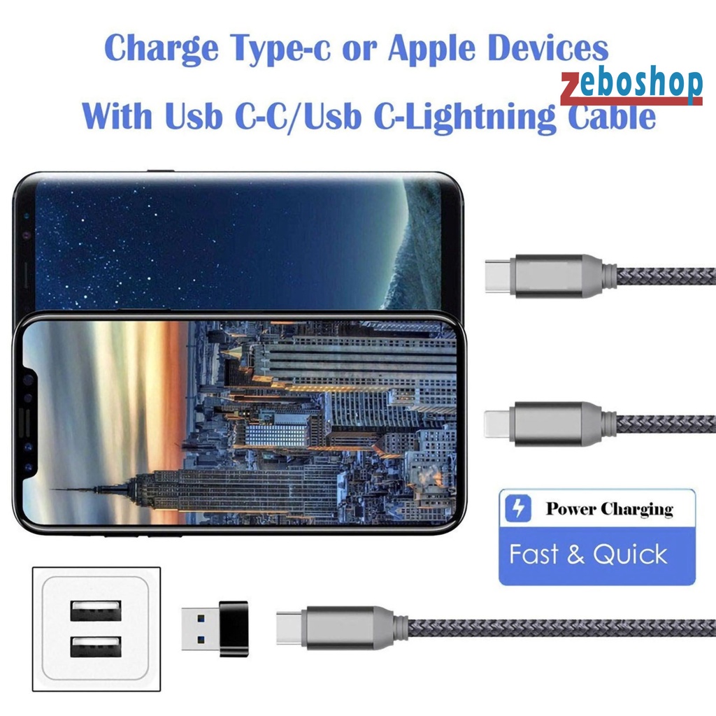 Đầu Chuyển Đổi Cổng Type C Sang Cổng USB Bằng Hợp Kim Tiện Dụng