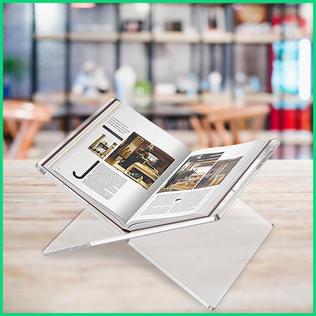 Giá Đỡ Trưng Bày Sách Bằng Acrylic Trong Suốt Đa Năng Tiện Dụng Cho jiwvn