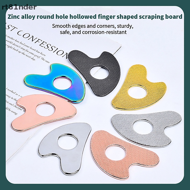 Dụng Cụ Mát Xa Gua Sha Bằng Kim Loại Chuyên Dụng Cho SPA