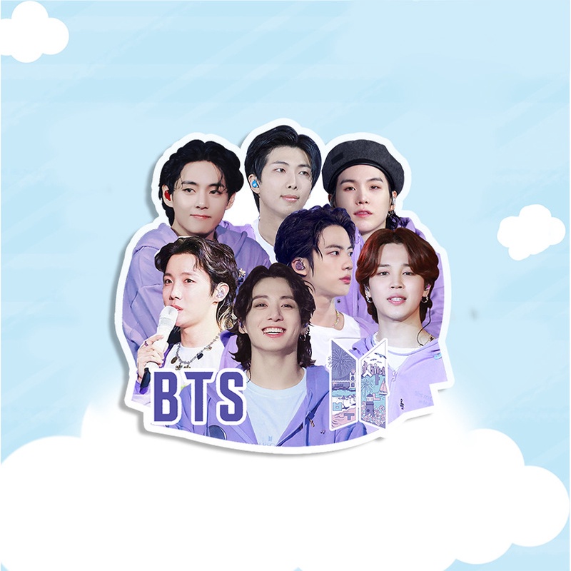 Newjeans Giá Đỡ Điện Thoại acrylic In Hình Nhóm Nhạc BTS seventeen Avatar DIY Sáng Tạo